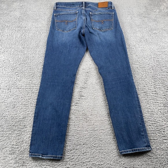 Lucky Brand Jeans Womens 4/27 Blue Citrus Springs Straight Stretch Denim Pants - Picture 5 of 13